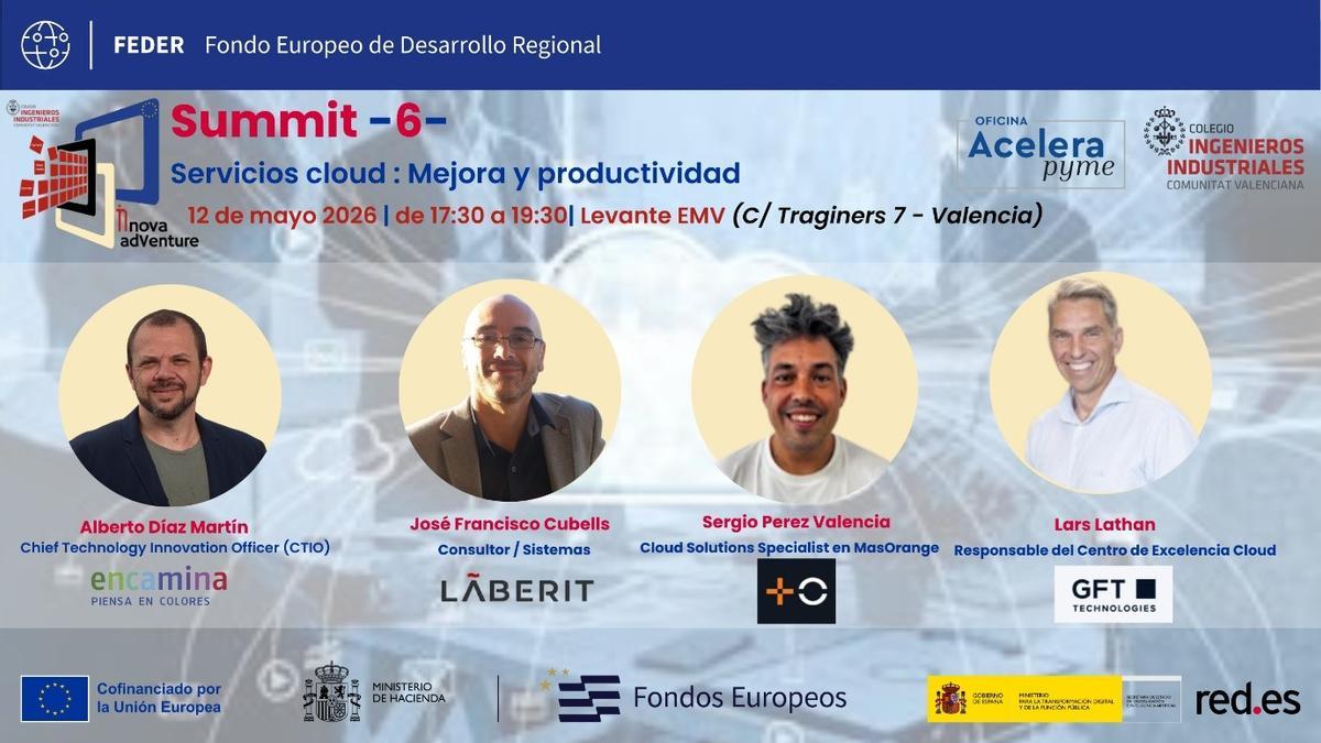 Summit 6: Servicios Cloud. Mejora y productividad