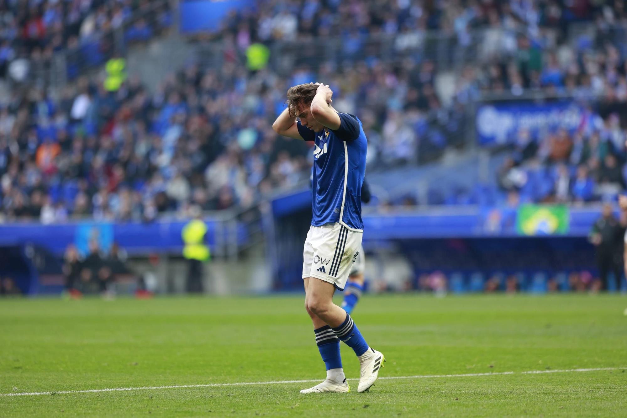 Así fue el partido entre el Real Oviedo y el Eldense