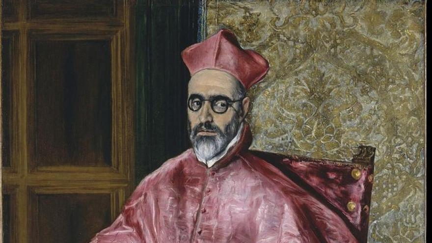 Retrato del cardenal inquisidor don Fernando Niño de Guevara. Por El Greco (1600)