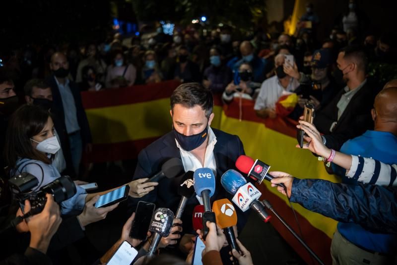 Visita de Santiago Abascal a Tenerife