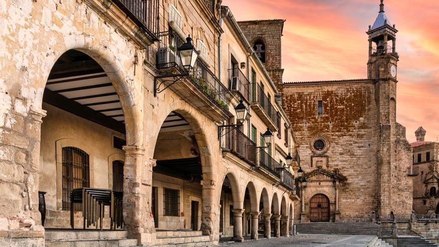 Arcos porticados en Trujillo.