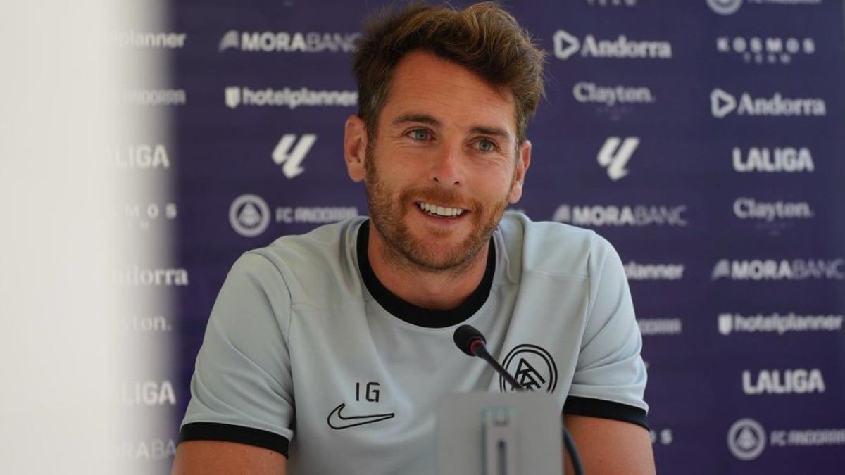 Ibai Gómez, entrenador del FC Andorra