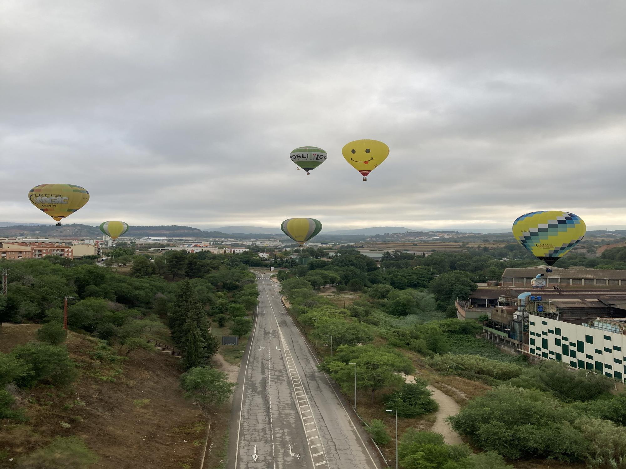 Vol inaugural de l'European Balloon Festival