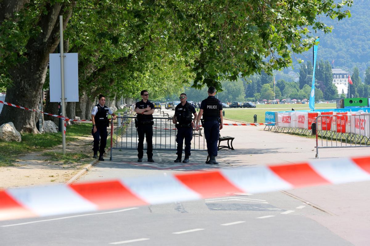 Ataque con cuchillo en un parque infantil en Annecy (Francia)