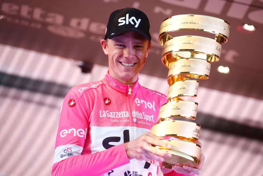 Chris Froome gana su primer Giro de Italia