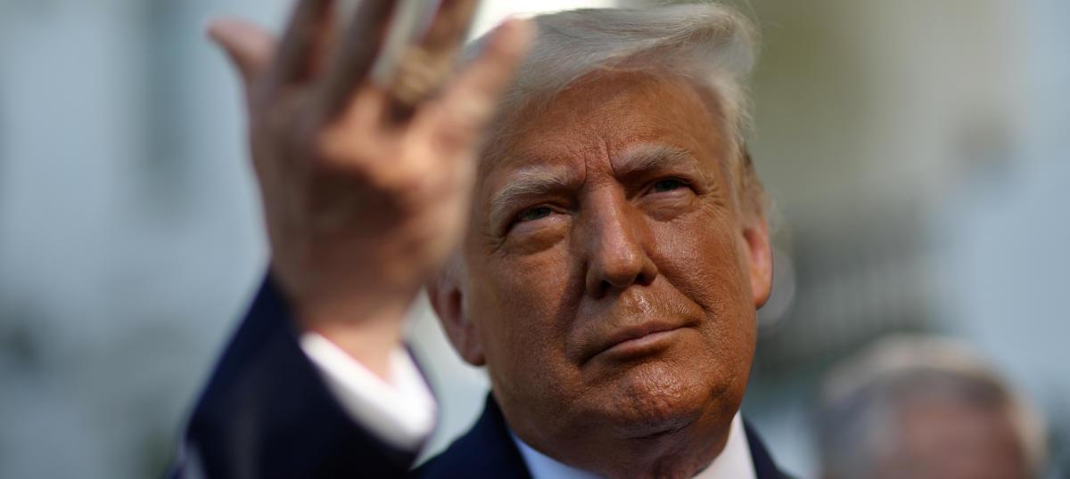 El presidente de EEUU, Donald Trump