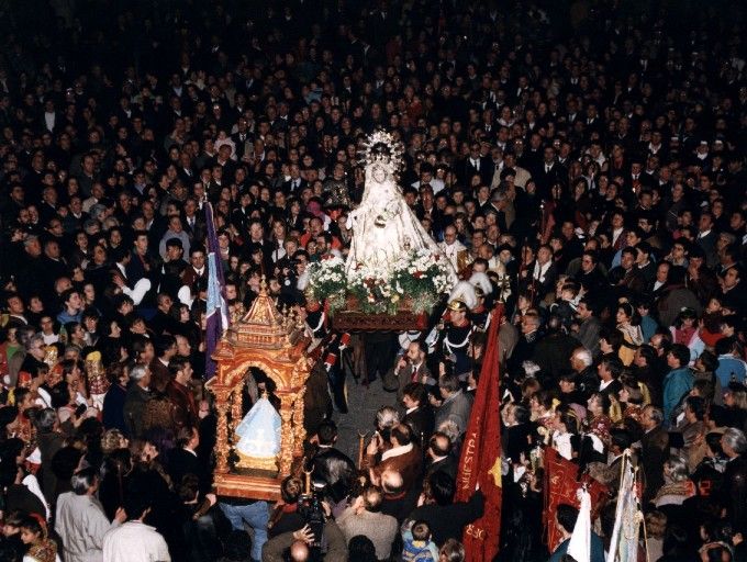 GALERÍA | Así fue la coronación canónica de la Virgen de la Concha de Zamora en 1992