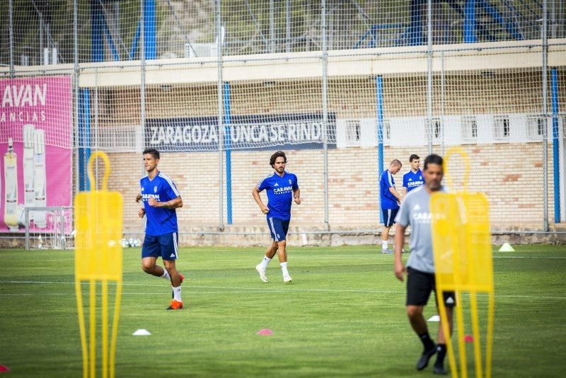 Entrenamiento del Real Zaragoza del 24 de julio