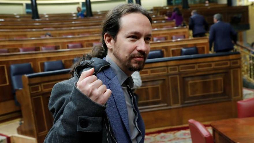 El secretario general de Podemos, Pablo Iglesias.