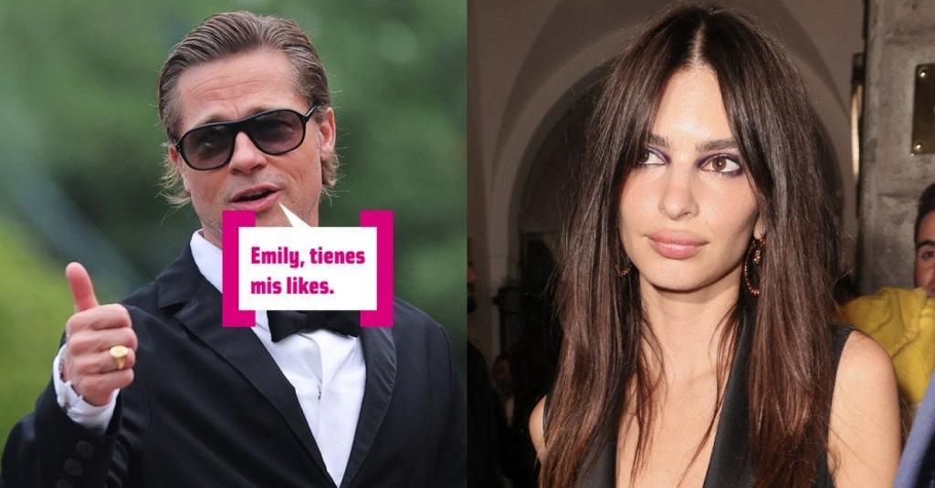 Brad Pitt y Emily Ratajkoski, posible pareja de 2022