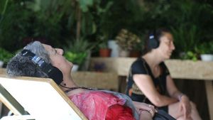 El Círculo de Bellas Artes ha organizado una siesta colectiva.