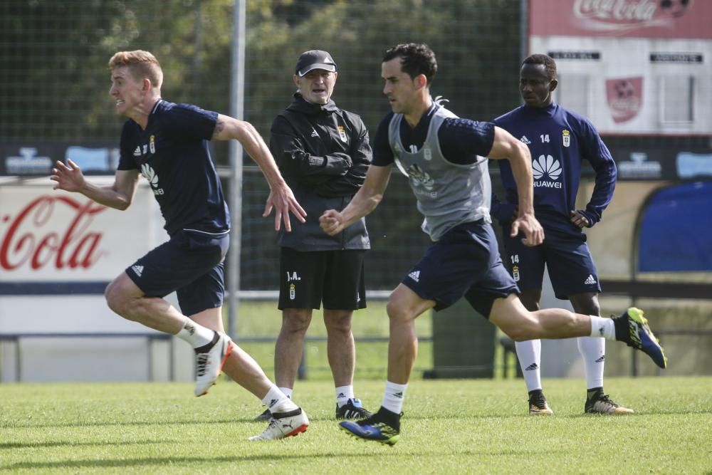 Entrenamiento del Real Oviedo