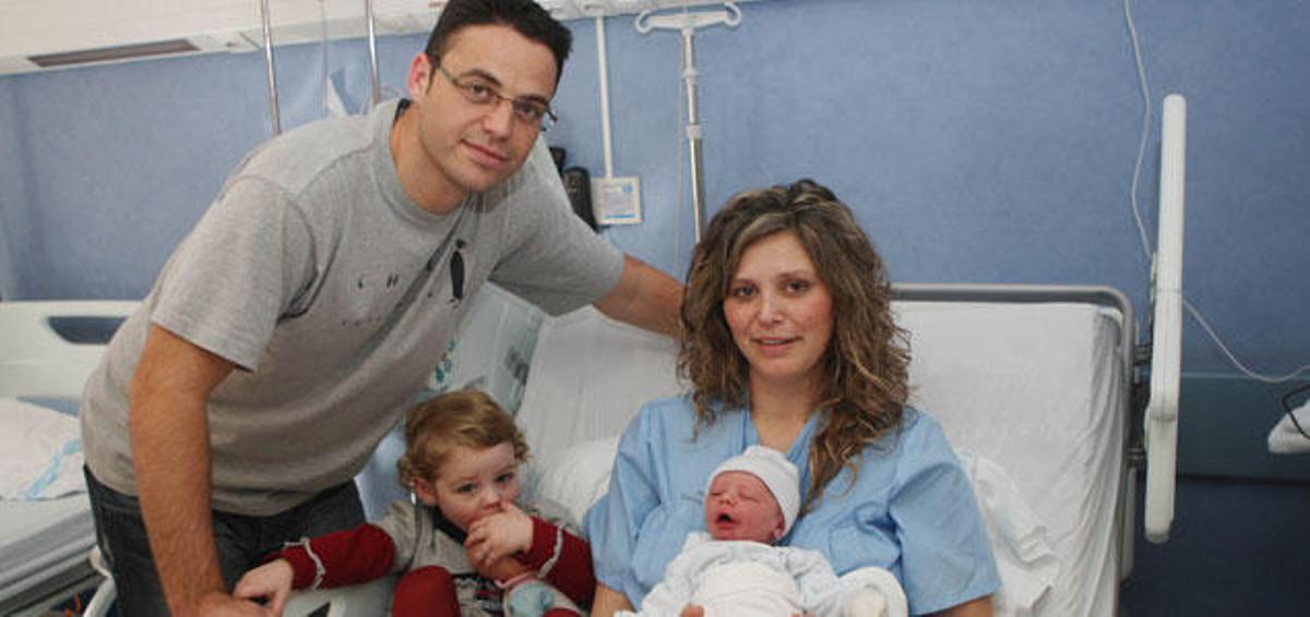 Andreu Galmés González es el primer bebé balear.