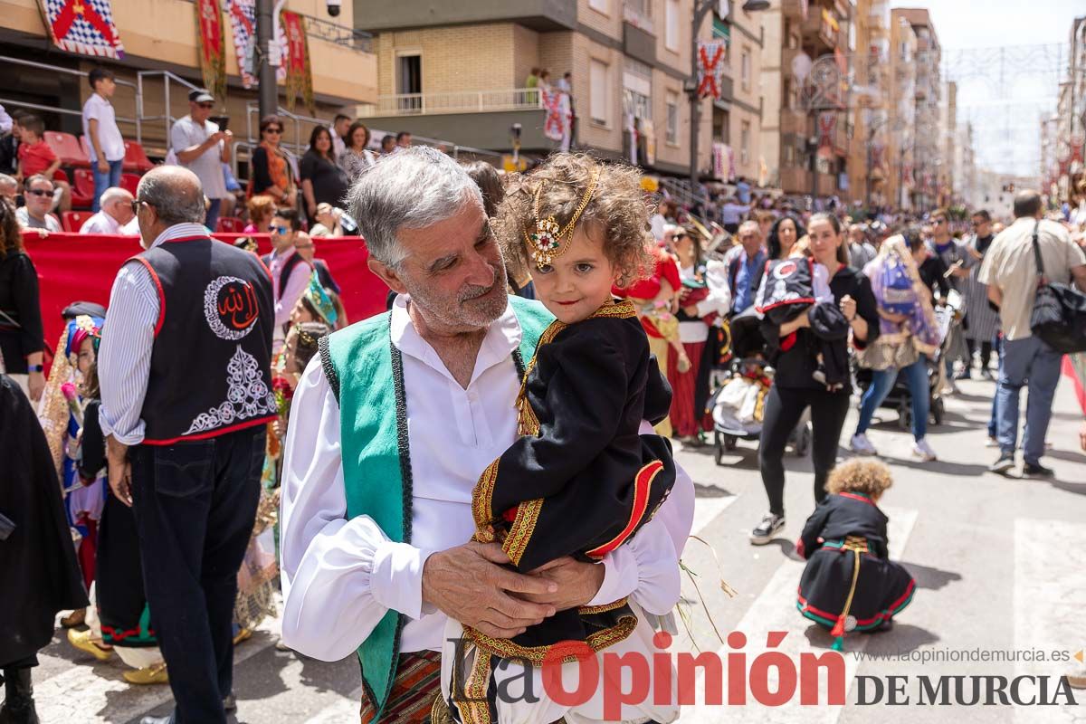 Desfile infantil del Bando Moro en las Fiestas de Caravaca