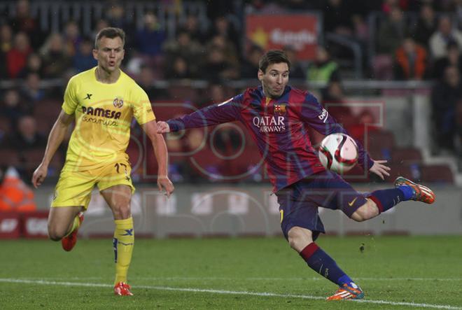 Barça,3 - Villarreal,1