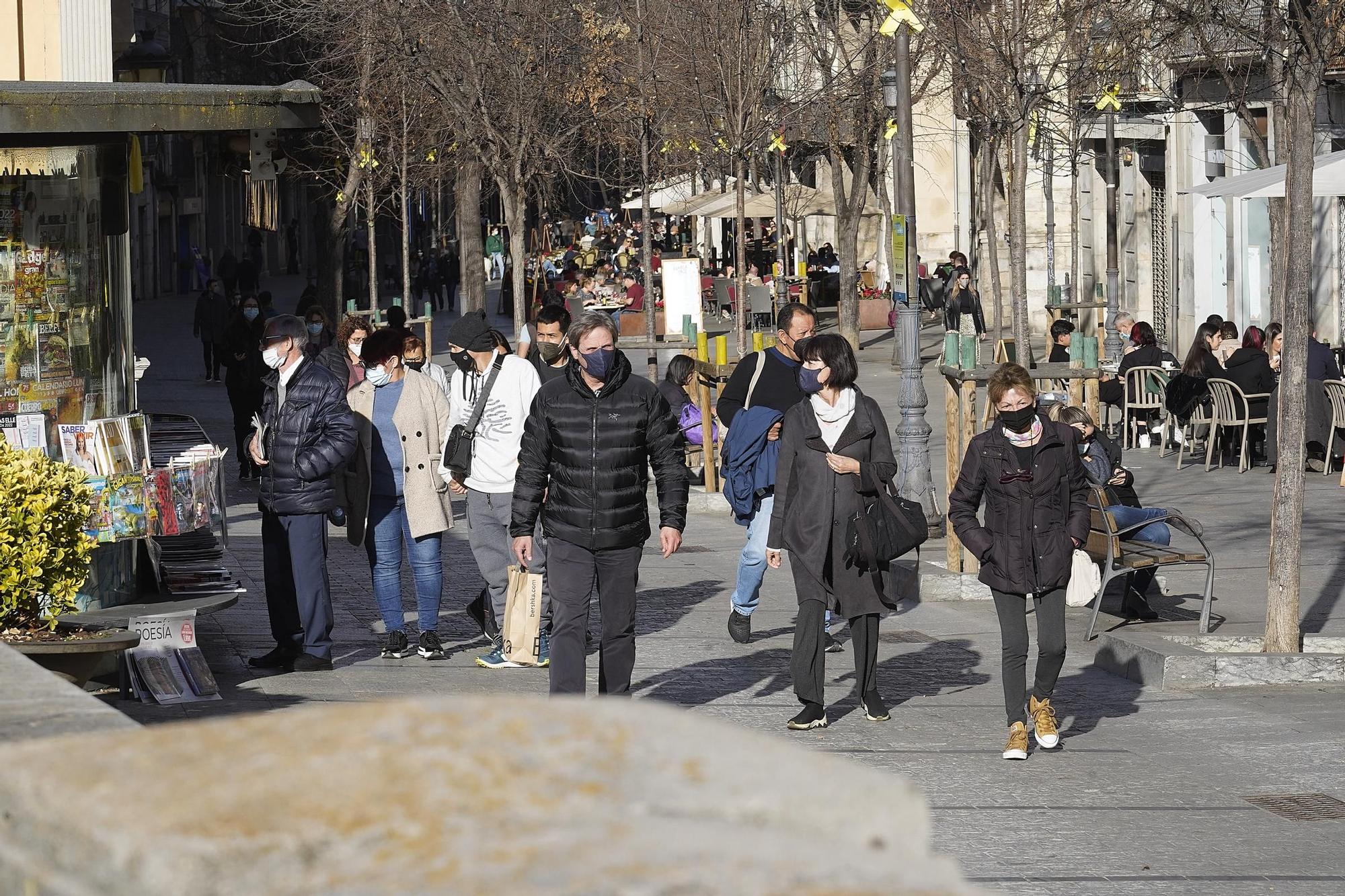 Girona viu un Nadal i Cap d’Any amb una calor de rècord