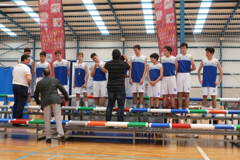 Final de Deporte Escolar Cadete en San Javier