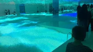 La piscina de bolas olímpica de Barcelona