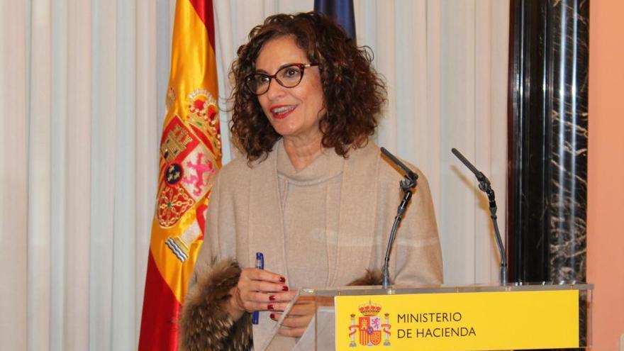 La ministra de Hacienda, María Jesús Montero