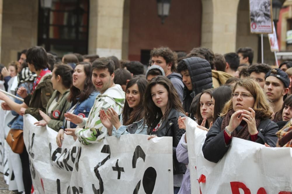 Manifestación de estudianteS