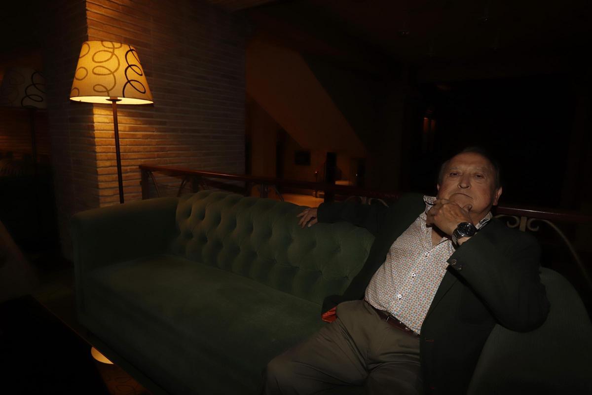 Fernando Esteso en Zaragoza en el año 2023.