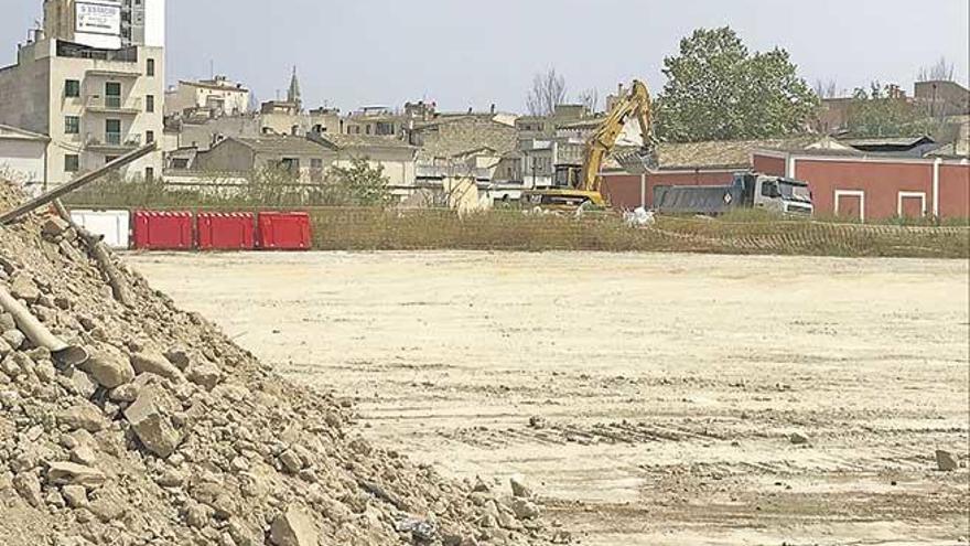 Recta final de la compleja descontaminación del antiguo solar de Majorica en Manacor