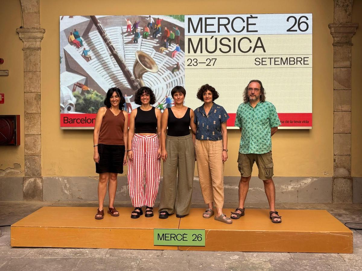 27/07/2026 Presentación musical de la Mercè 2026 de Barcelona POLITICA