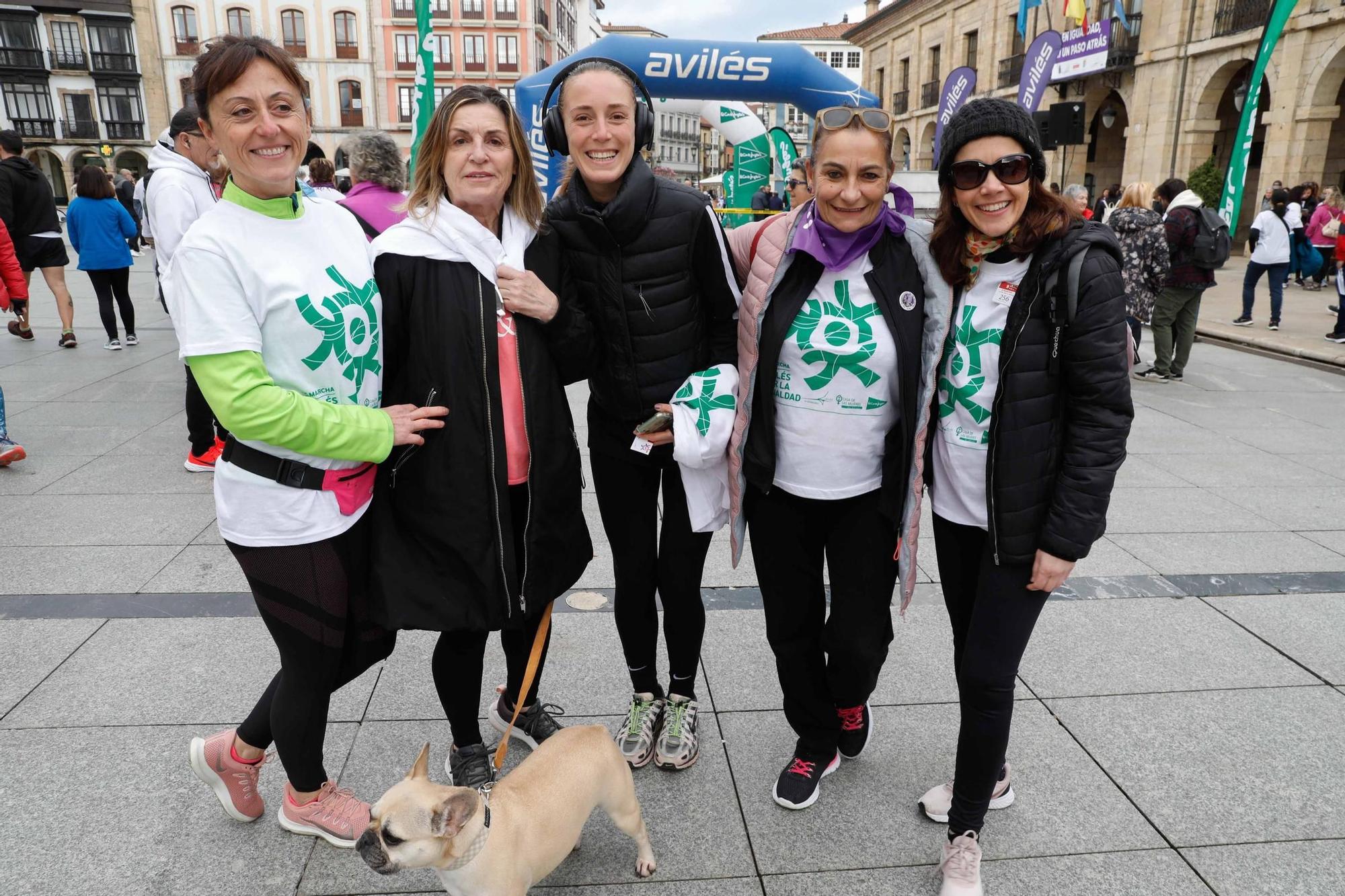 EN IMÁGENES: Así fue la décima edición de la marcha por la igualdad de Avilés