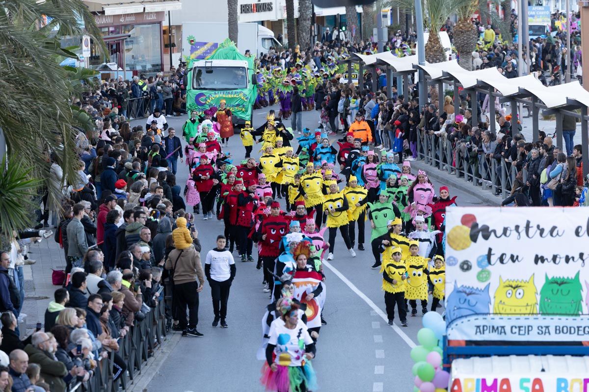 Mira aquí todas las imágenes de la rúa de Carnaval de Ibiza