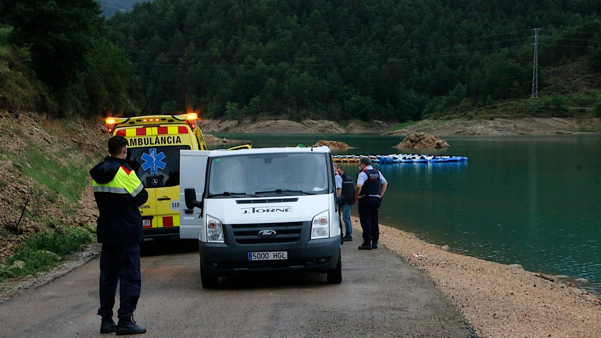 Pla general dels cossos d&#039;emergència i els serveis funeraris al pantà de la Llosa del Cavall