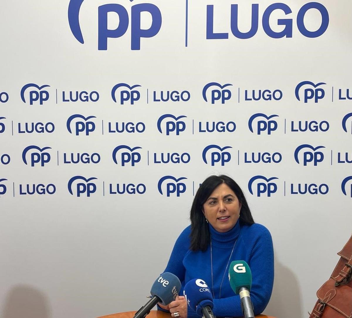 Elena Candia en una imagen de archivo en el PP de Lugo