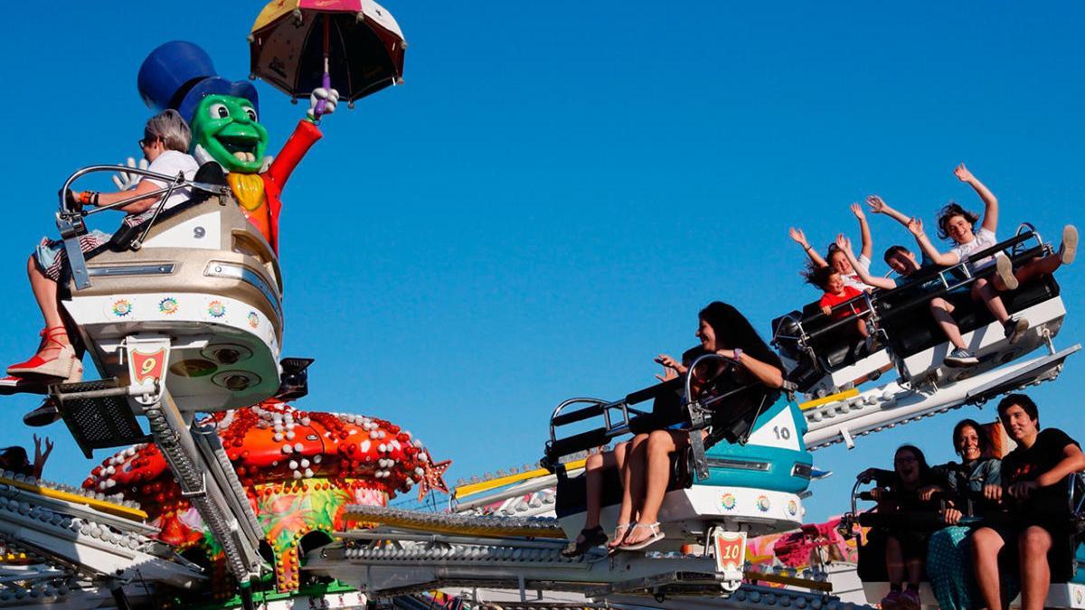 Uno de los instantes de las fiestas de Bouzas de 2019