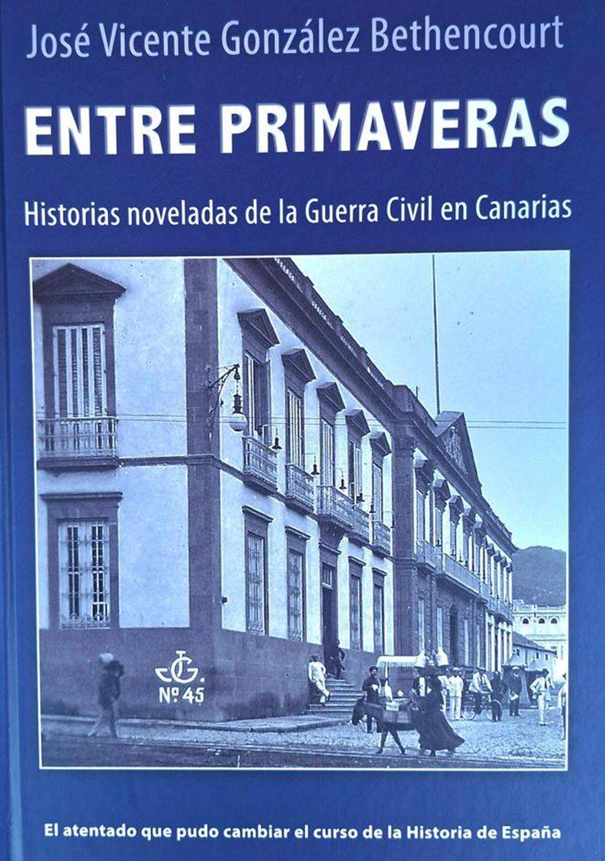 Portada del libro 'Entre primaveras'.