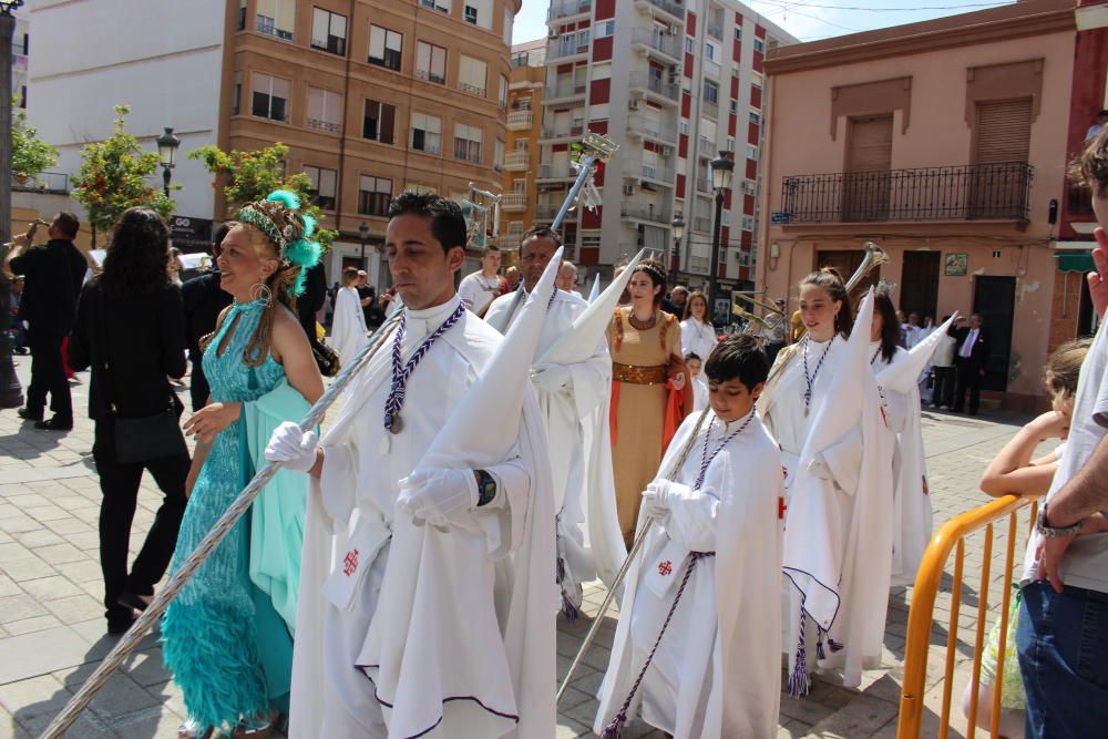 El Caragol, último acto de la Semana Santa Marinera en la Plaza de la Cruz