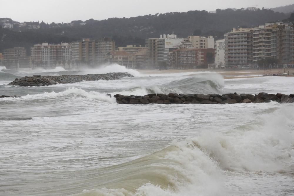 Temporal de vent i aigua a les comarques gironines