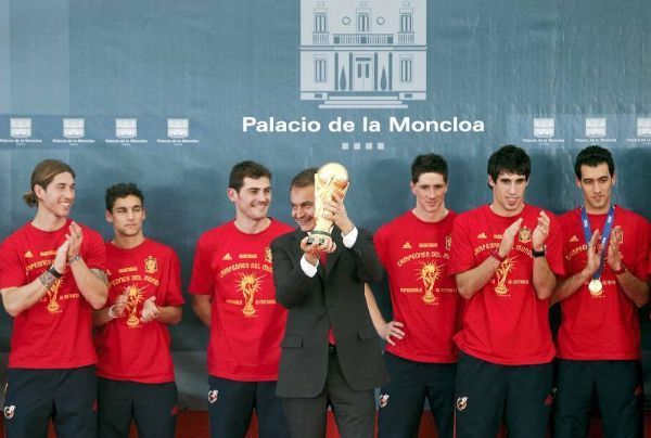 Celebraciones de 'La Roja' en Madrid