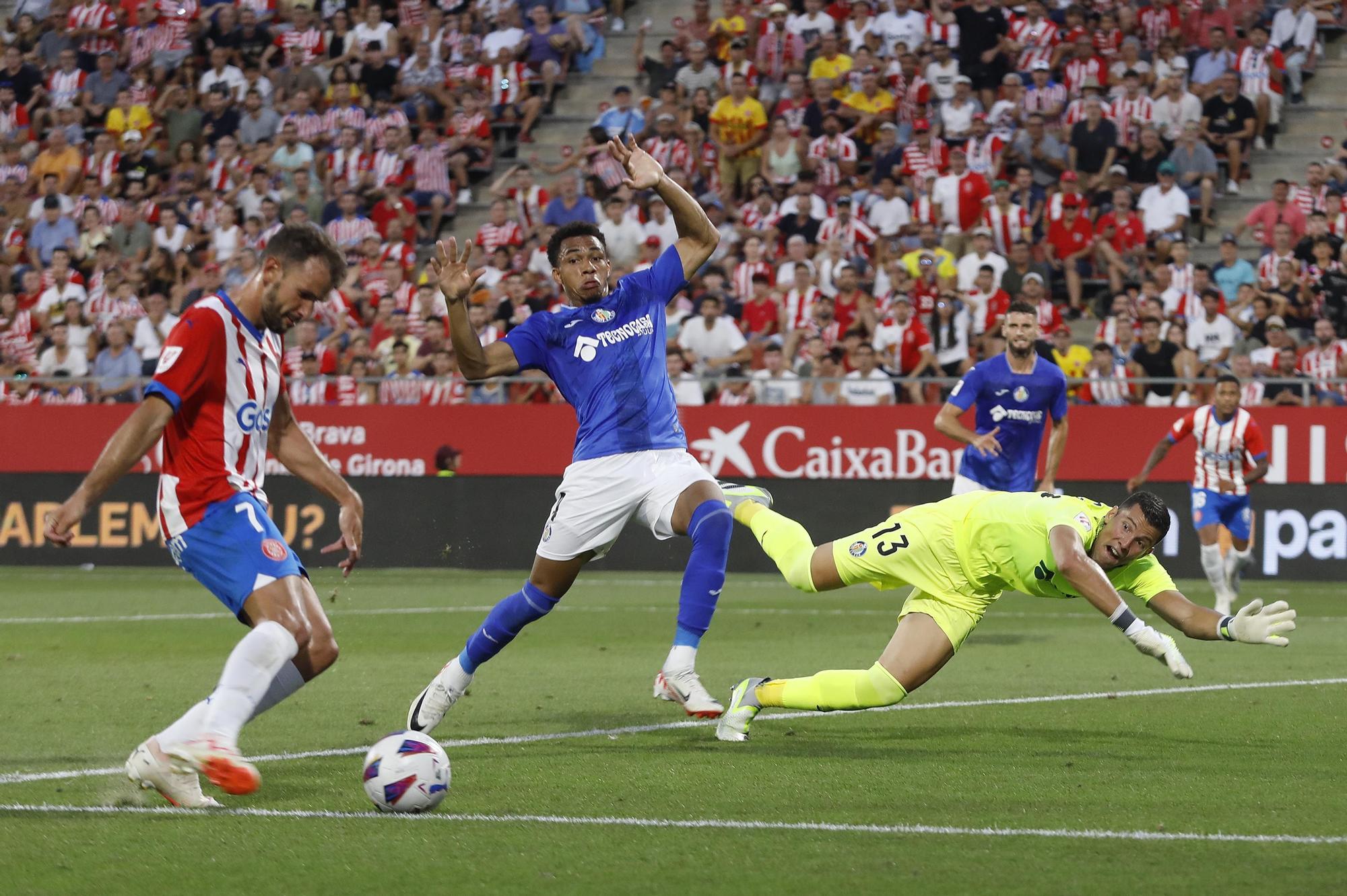 Totes les imatges del partit del Girona - Getafe