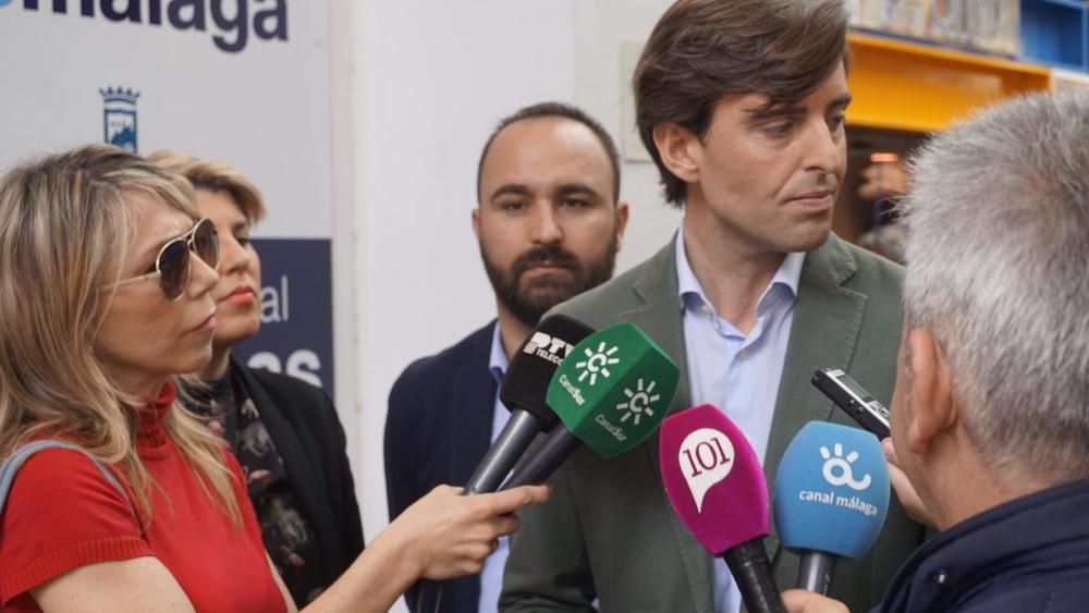 Pablo Montesinos, en el Mercado de Atarazanas