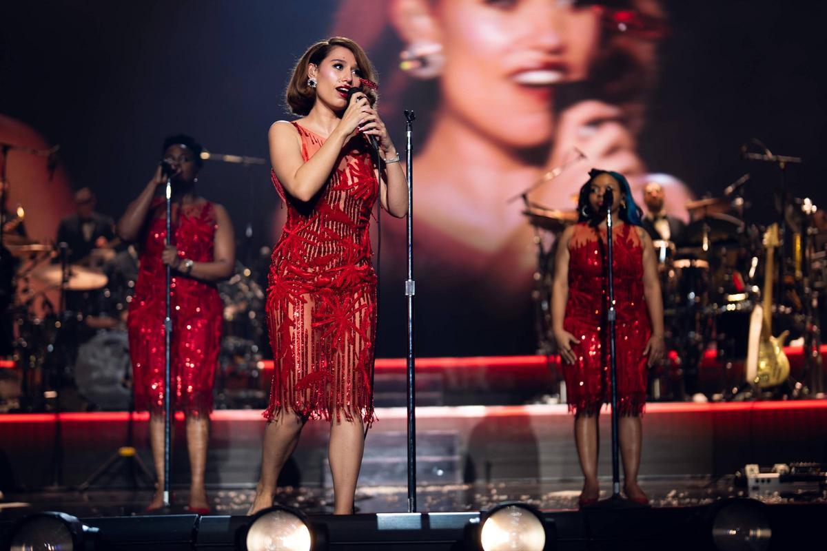 Concierto de Raye en el Palau Sant Jordi.