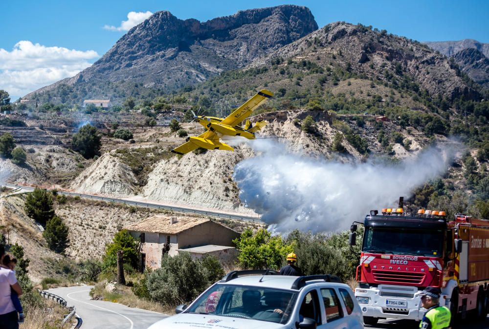 Incendio en Finestrat