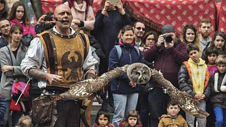 Nombroses famílies s&#039;han apropat aquest cap de setmana a plaça de Gispert a veure l&#039;exhibició