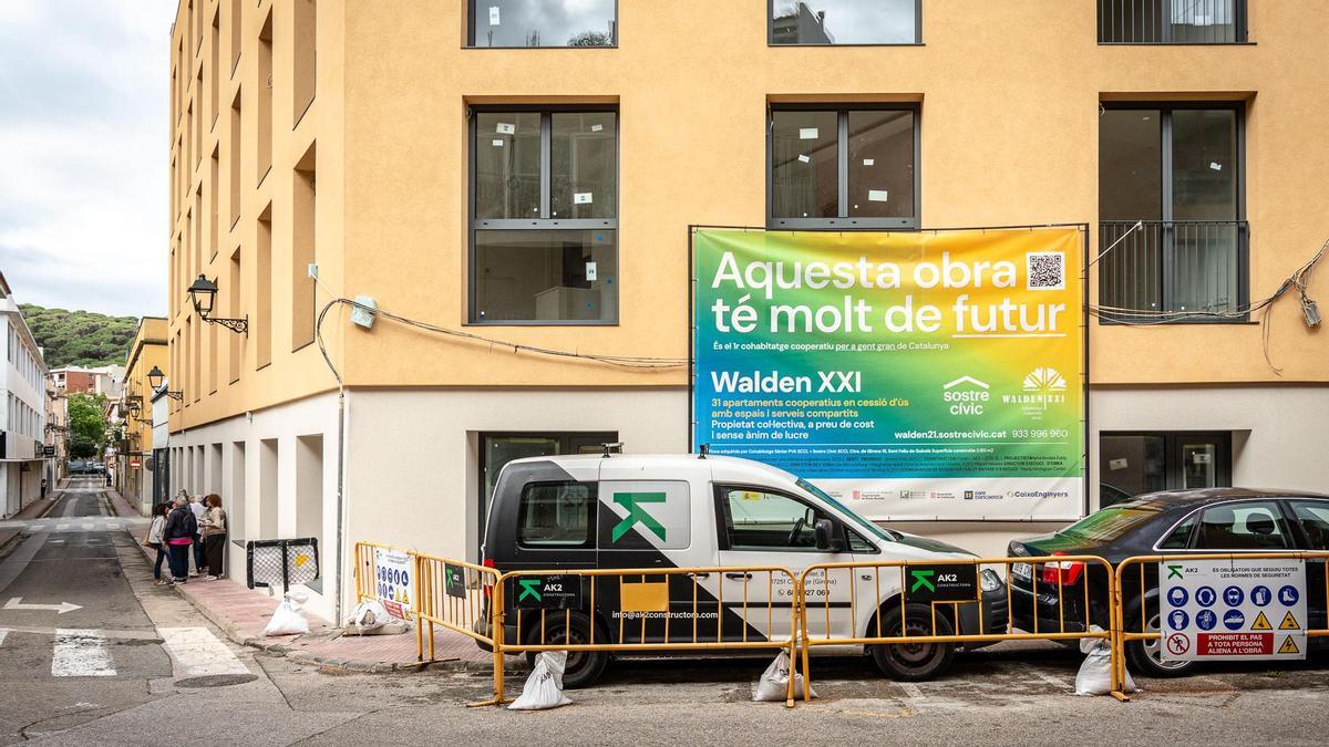Els treballs de rehabilitació del Walden XXI a punt de culminar