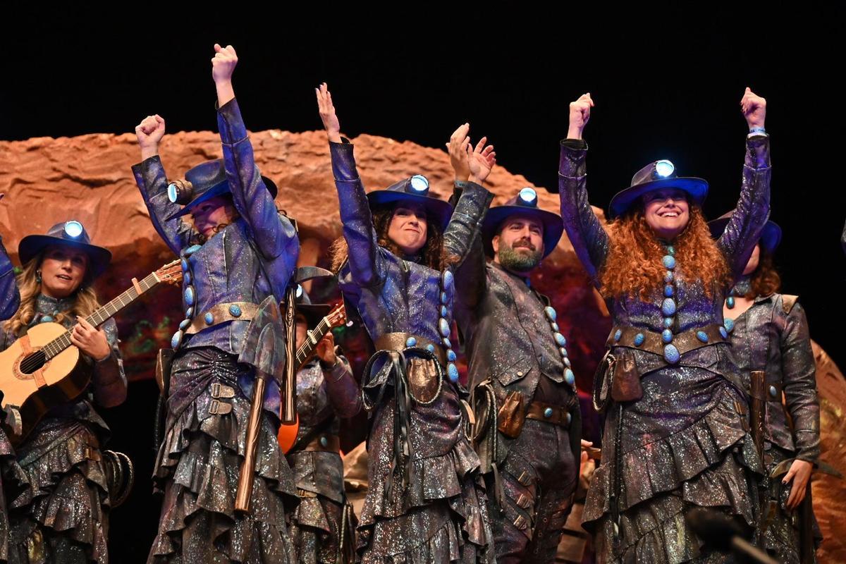 La Castafiore durante su actuación este viernes en el López de Ayala de Badajoz.