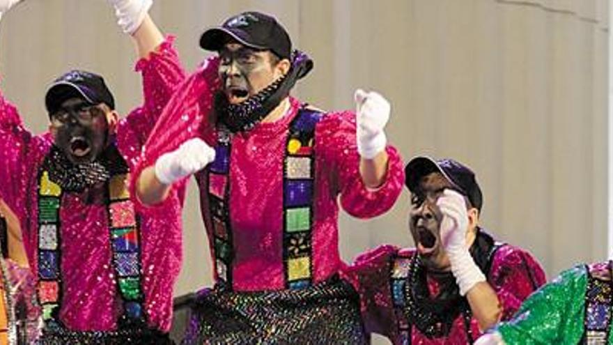 Los Chancletas, en el momento de conocer el premio