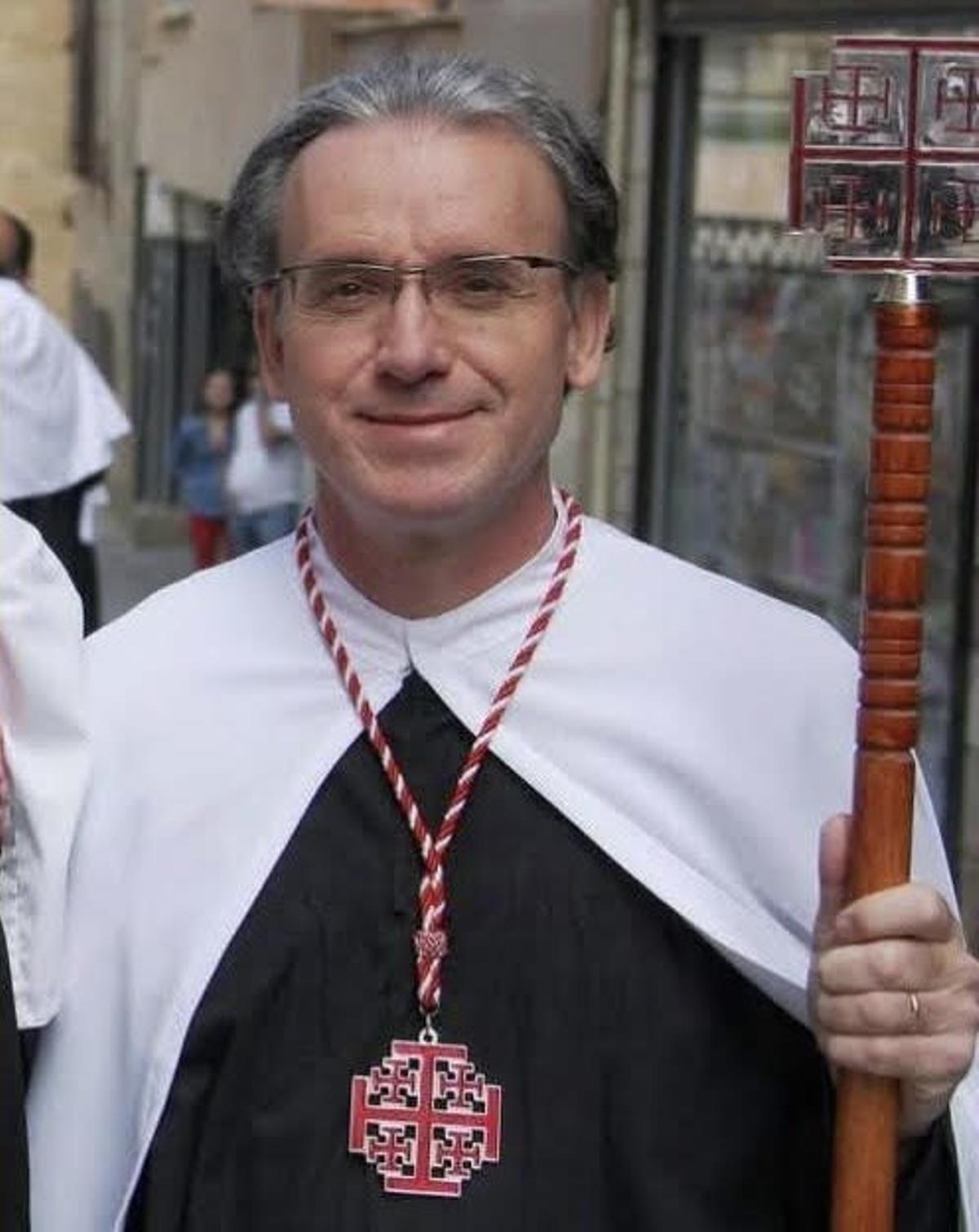 El nuevo director de Cáritas Diocesana de Coria-Cáceres.