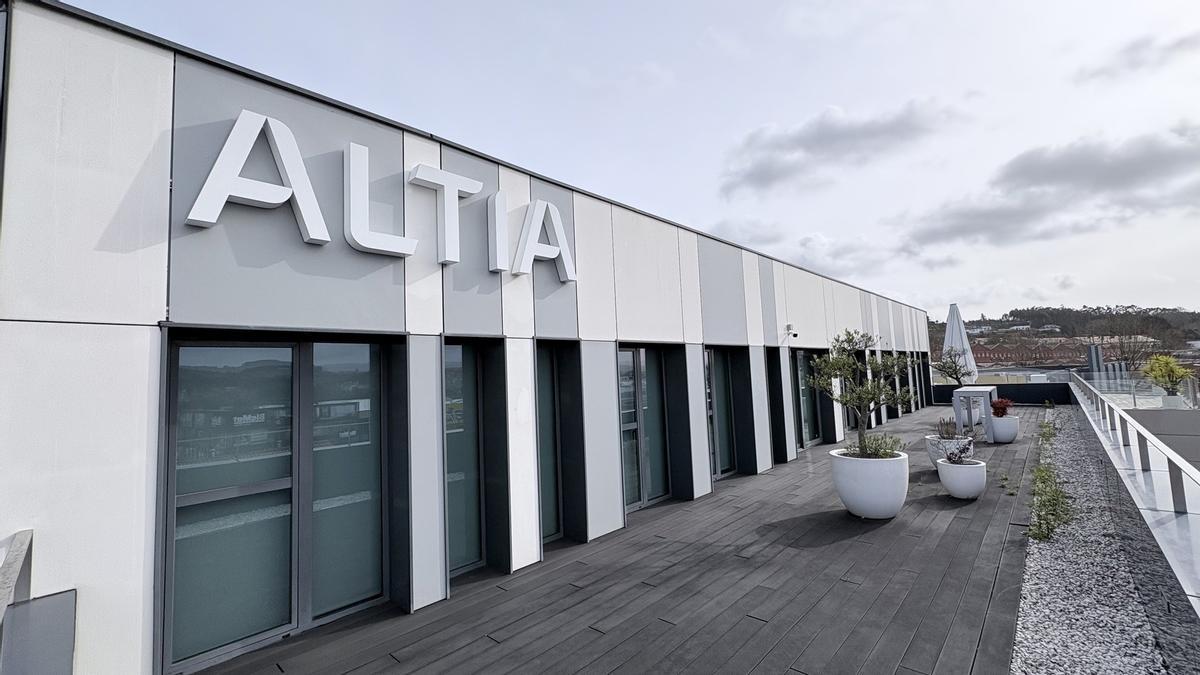 Instalaciones de la tecnológica Altia.