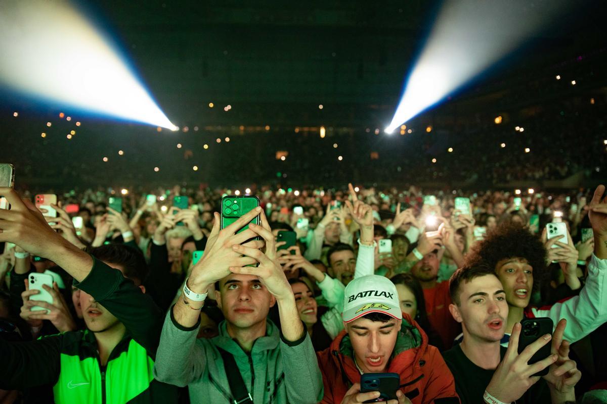 Bad Gyal en el concierto del Palau Sant Jordi en el que adelantó temas del que será su primer álbum, ‘La joia’