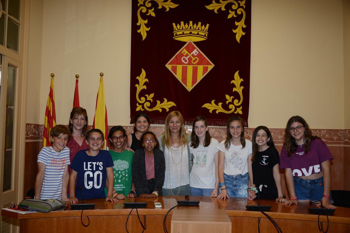 El Consell d’Infants i Adolescents de Rubí.