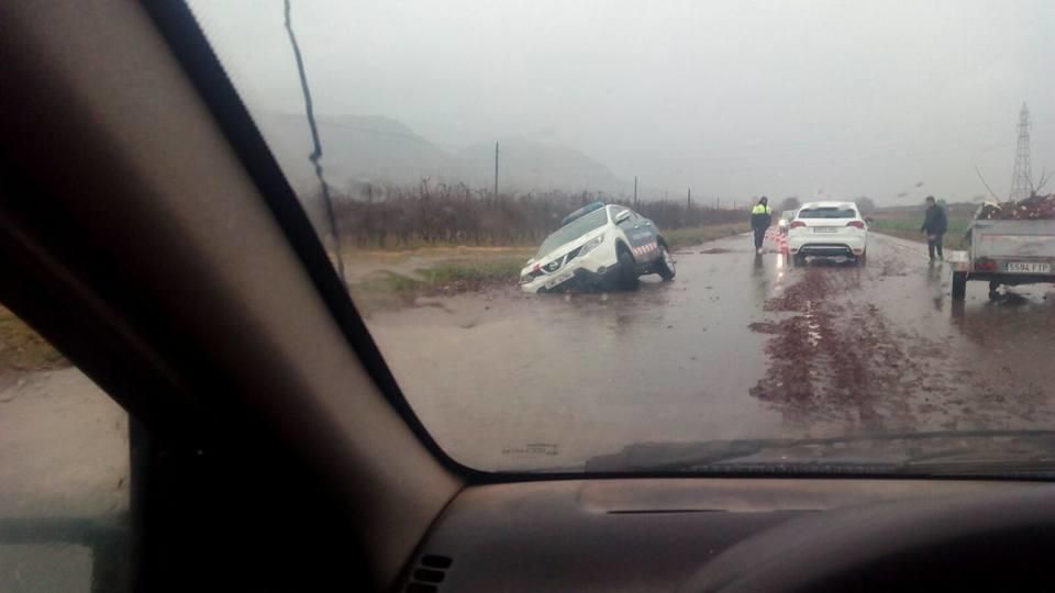 Temporal de vent i aigua a les comarques gironines