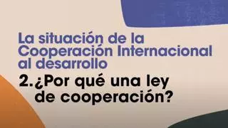 ¿Por qué es necesaria una ley de cooperación en España? La relidad de un sector necesitado de nuevos frutos